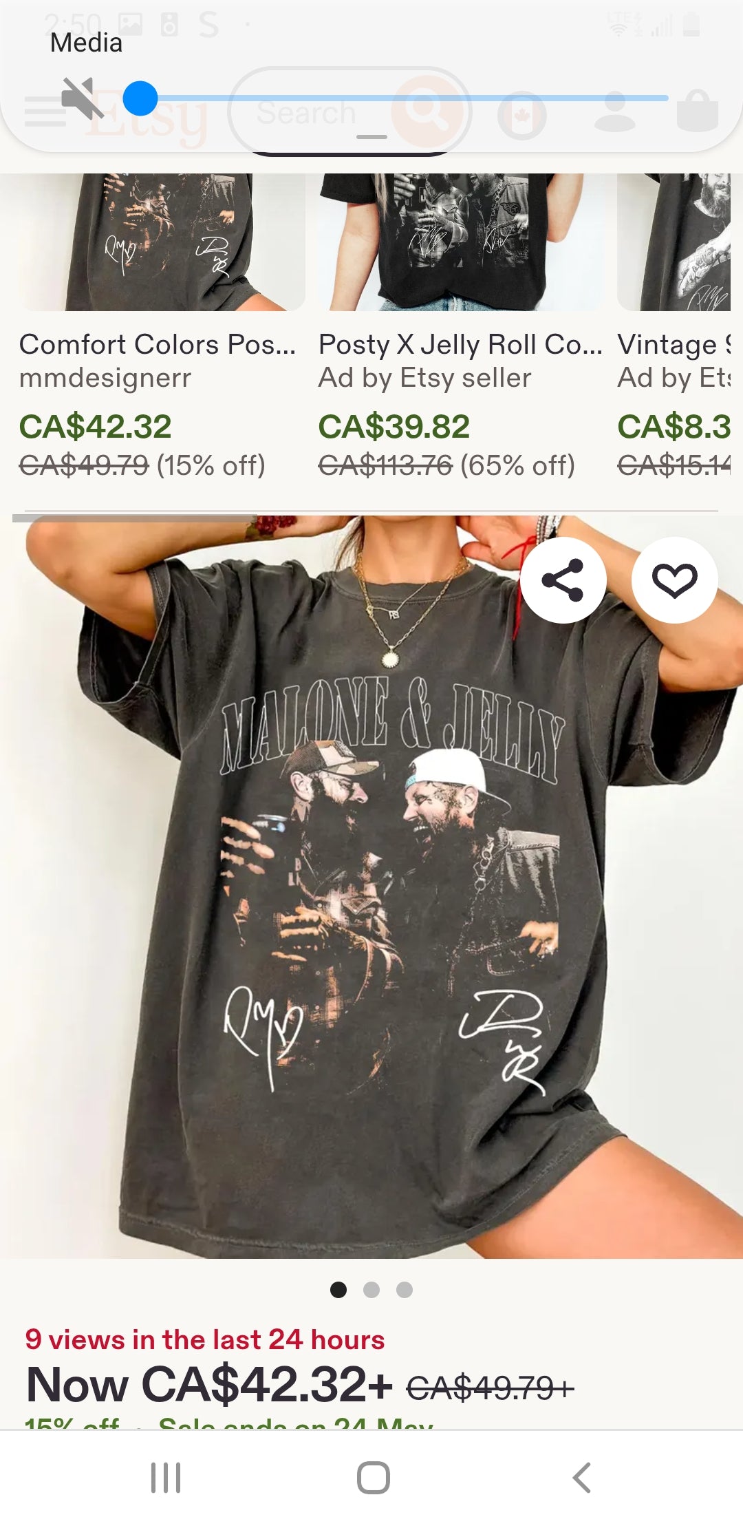 Concert Merch T-Shirts