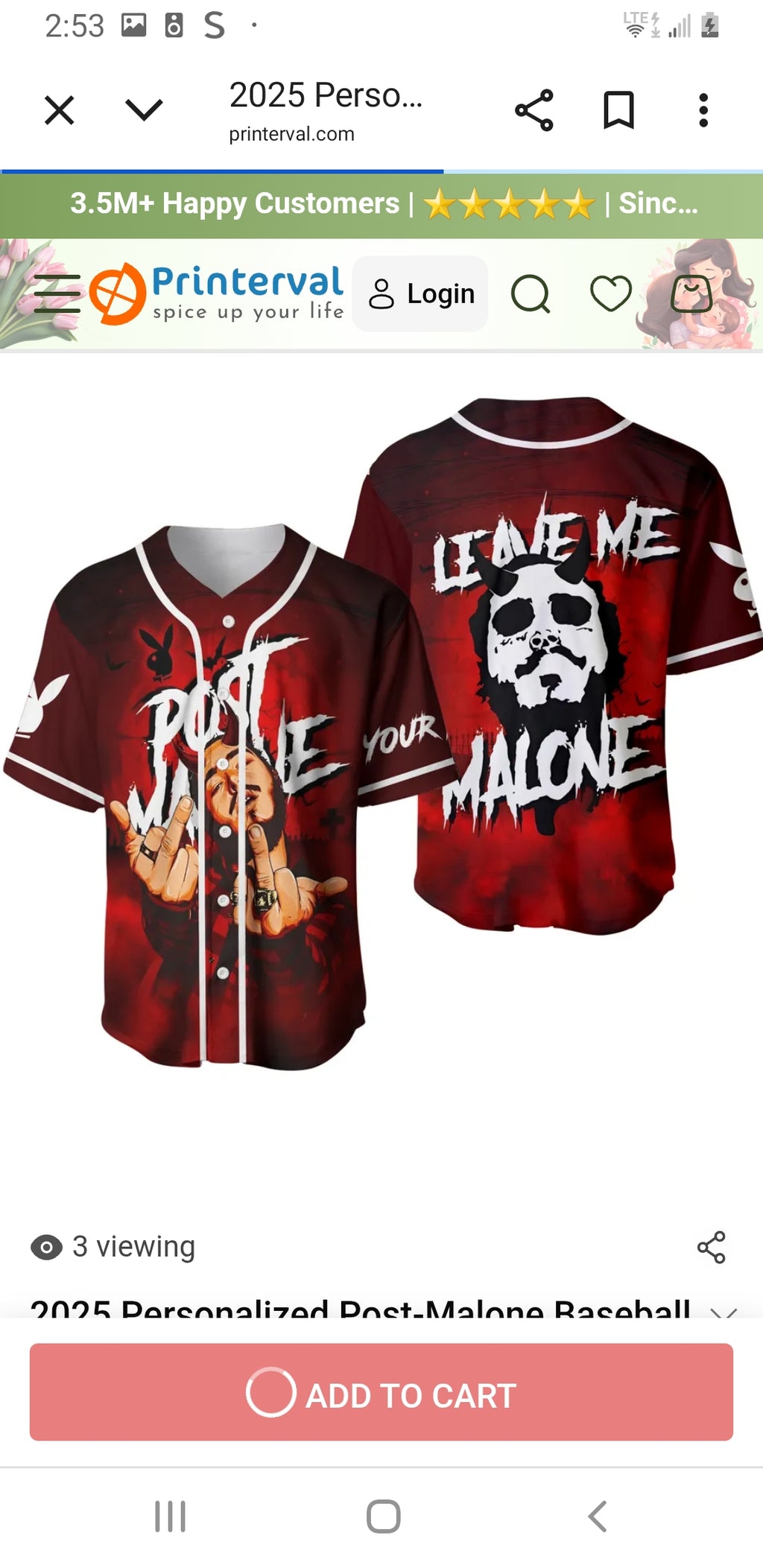 Concert Merch T-Shirts