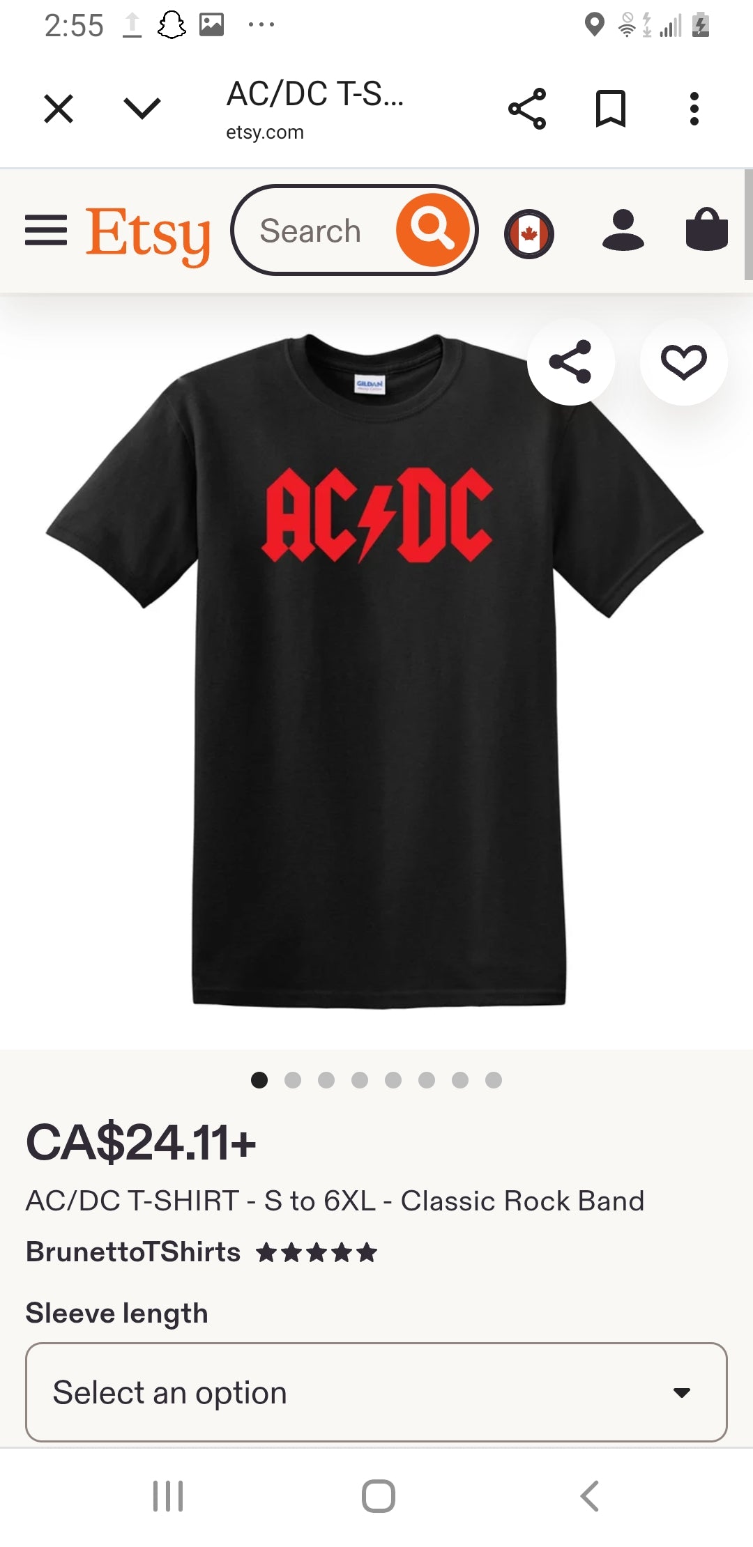 Concert Merch T-Shirts